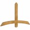 Ekena Millwork Bellingham Rough Sawn Timber Gable Bracket, Western Red Cedar, 60"W x 32"H x 2"D x 4"F, 13/12 Pitch GBW060X32X0204BEL00RWR - alternate 5